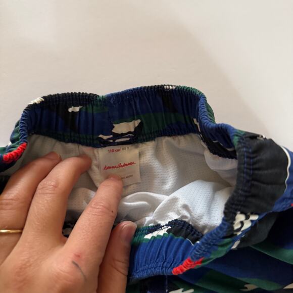 Mini Boden + Hanna Andersson bundle of swim trunks size 4/5 C018 - Picture 3 of 3